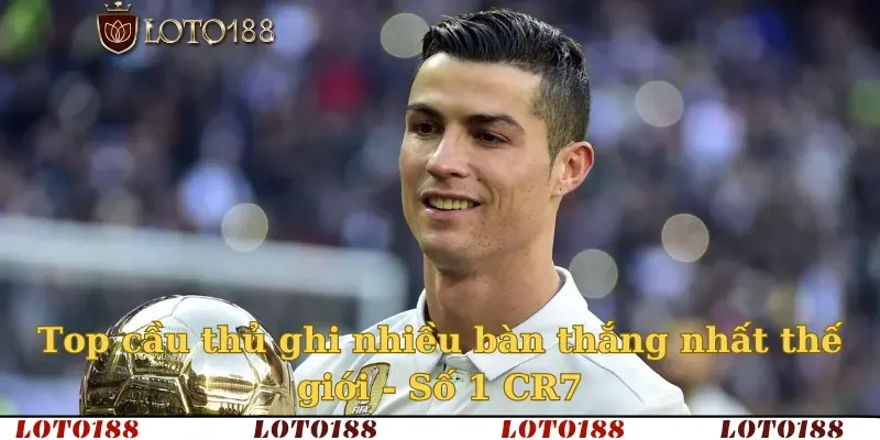 Top cầu thủ ghi nhiều bàn thắng nhất thế giới - Số 1 CR7